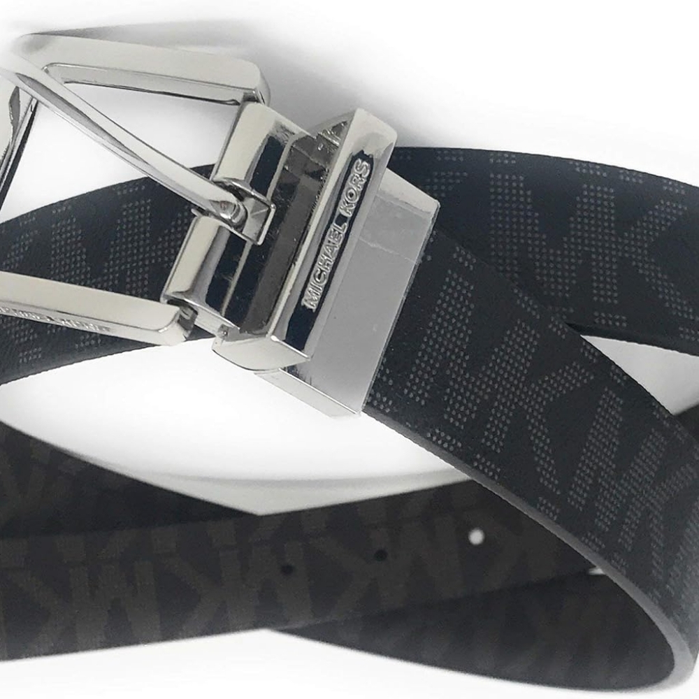 Michael Kors Reversible Logo Print Belt